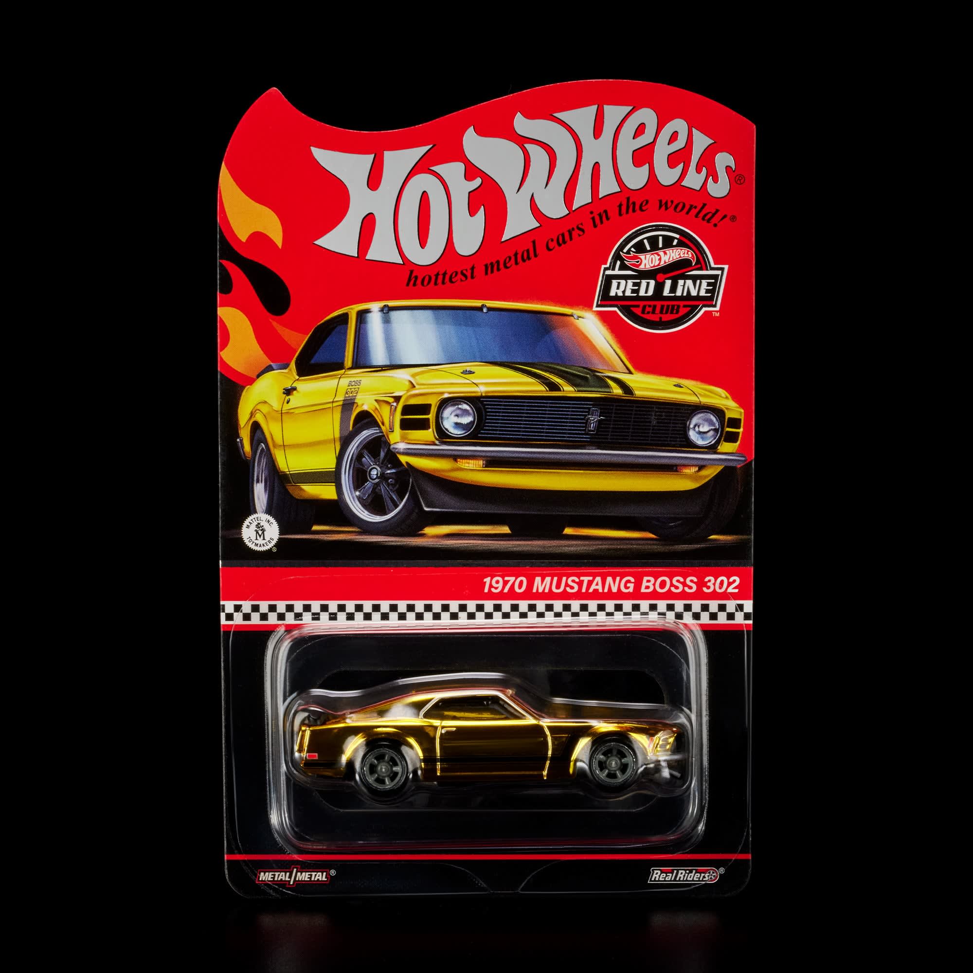 HOT WHEELS - RED LINE CLUB - 1970 FORD MUSTANG BOSS 302