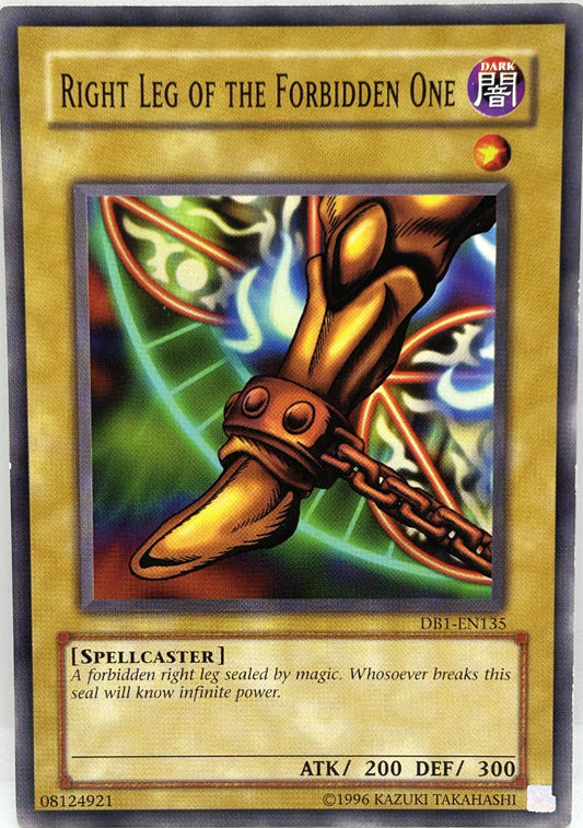 RIGHT LEG OG THE FORBIDDEN ONE - DB1-EN135 - COMMON