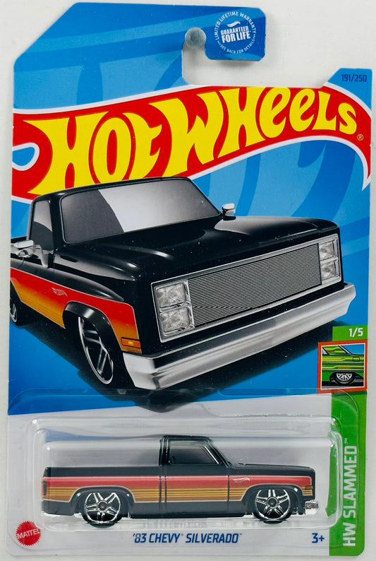 HOT WHEELS 2023 - 191/250 - HW SLAMMED 01/05 - '83 CHEVY SILVERADO