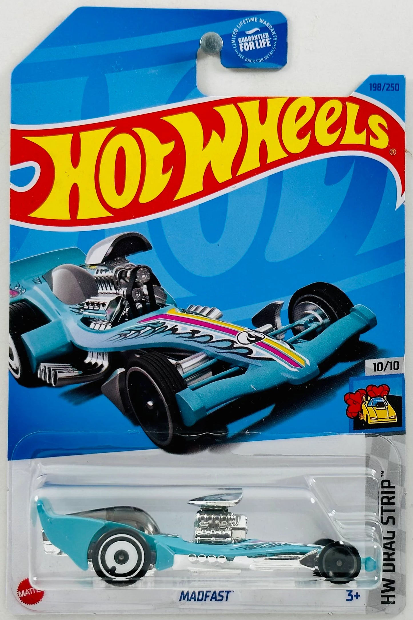 HOT WHEELS 2023 - 198/250 - HW DRAG STRIP 10/10 - TREASURE HUNTS - MADFAST