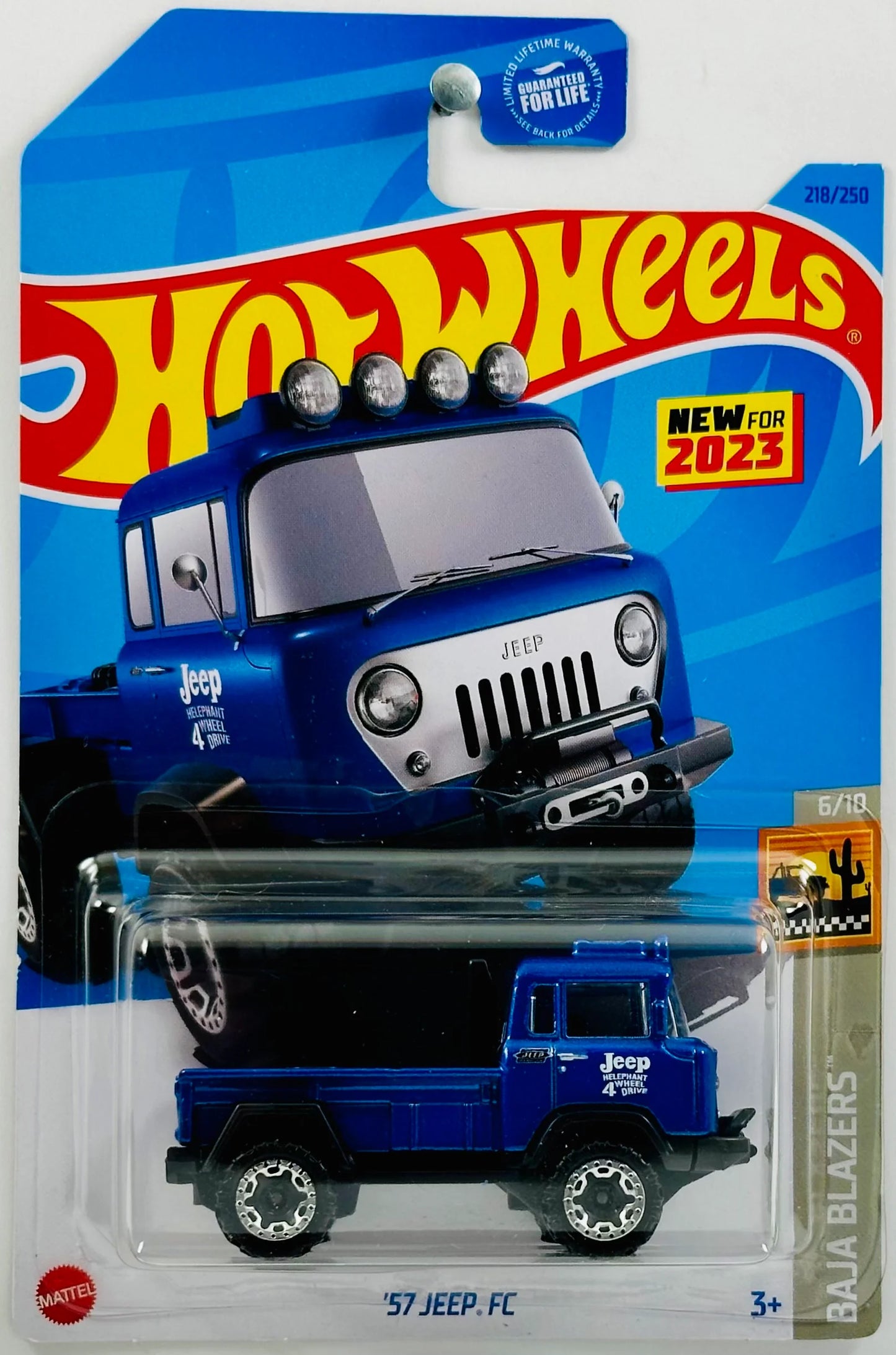 HOT WHEELS 2023 - 218/250 - BAJA BLAZERS -  NEW MODELS - '57 JEEP FC