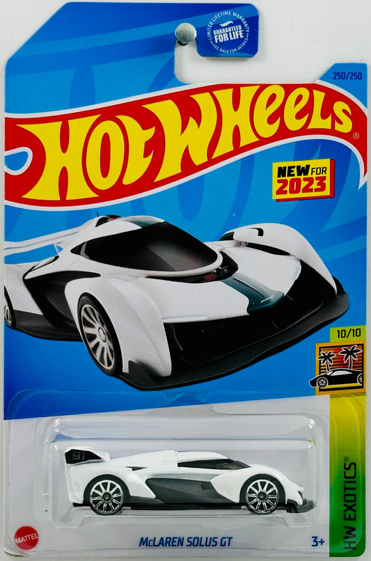 HOT WHEELS 2023 - 250/250 - HW EXOTICS 10/10 - NEW MODELS - MCLAREN SOLUS GT