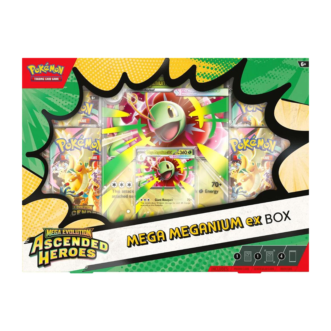MEGA MEGANIUM EX BOX - ASCENDED HEROES