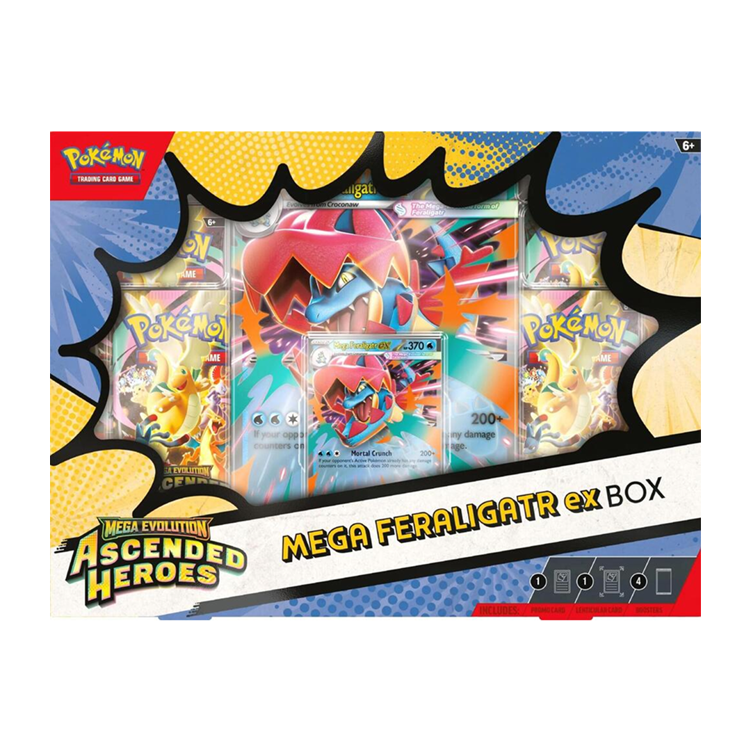 MEGA FERALIGATR EX BOX - ASCENDED HEROES