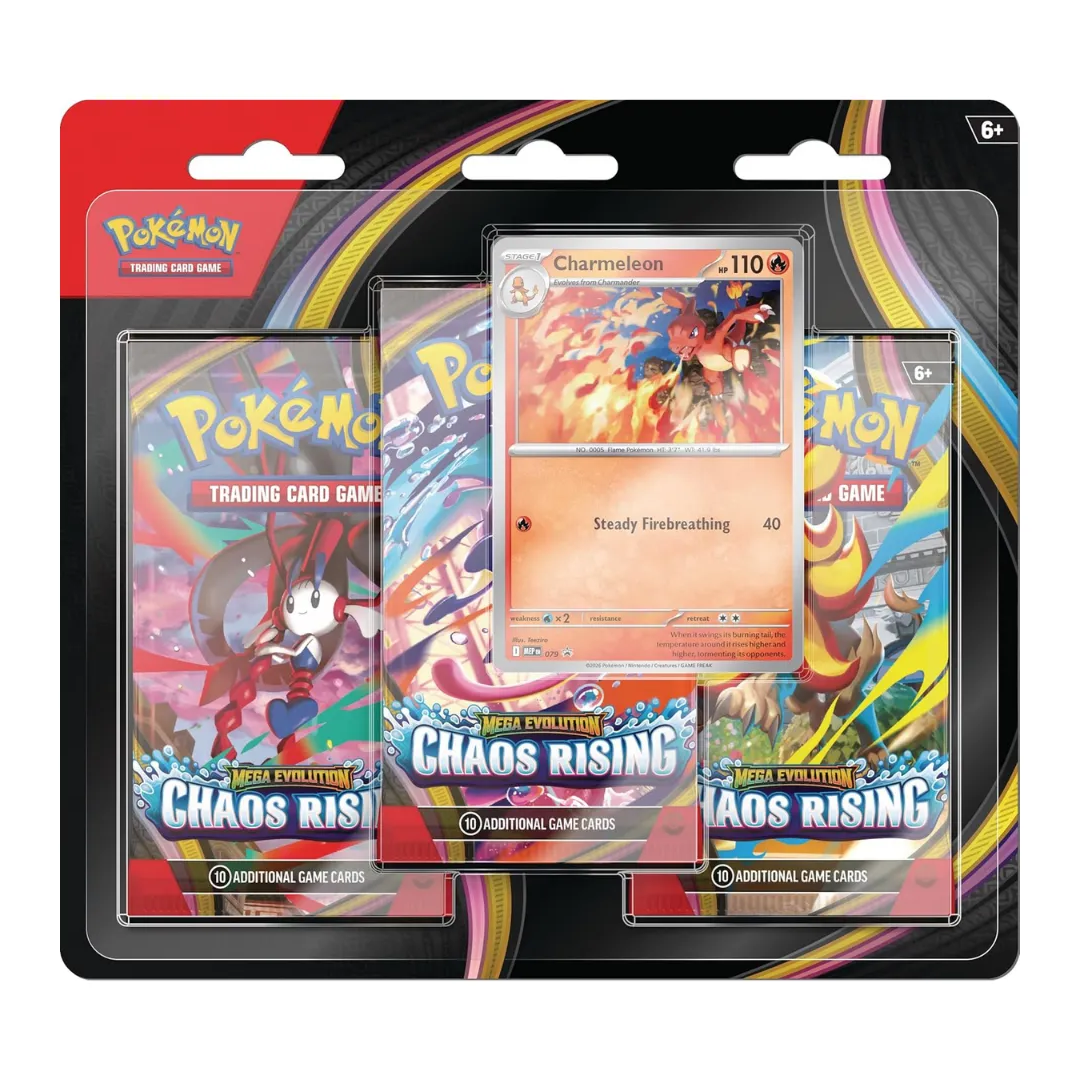 CHAOS RISING - 3 BOOSTER BLISTER