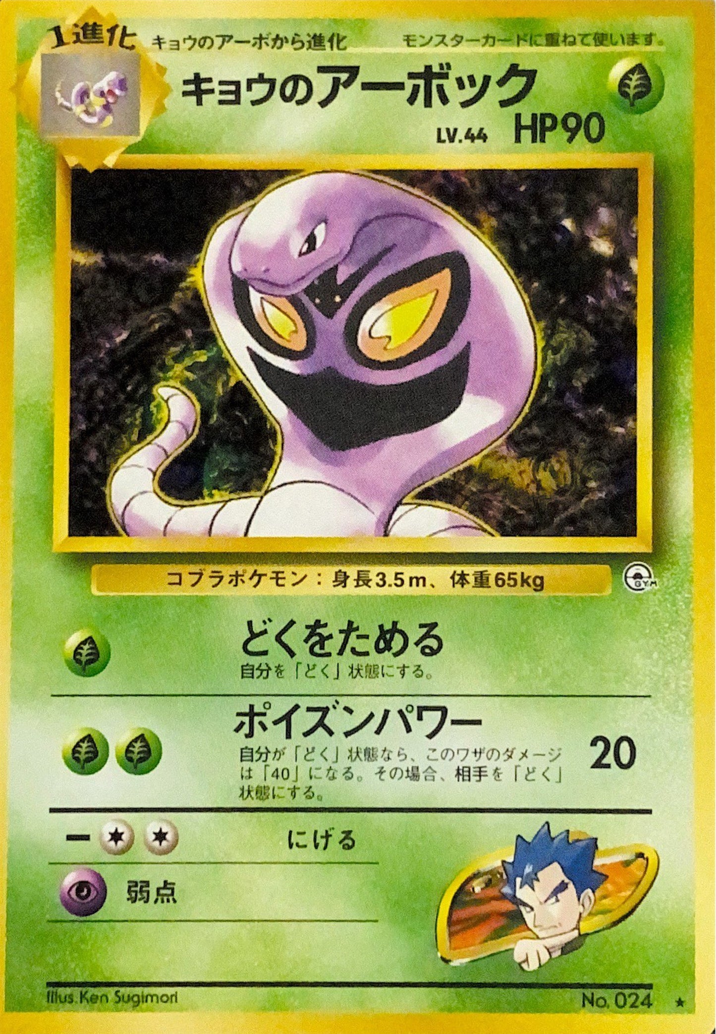 KOGA'S ARBOK - NO.024 - RARE -  JAPONÉS