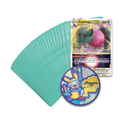 2024 POKÉMON WOLRD CHAMPIONSHIPS DECK - EVAN PAVELSKI, REGIDRAGO VSTAR