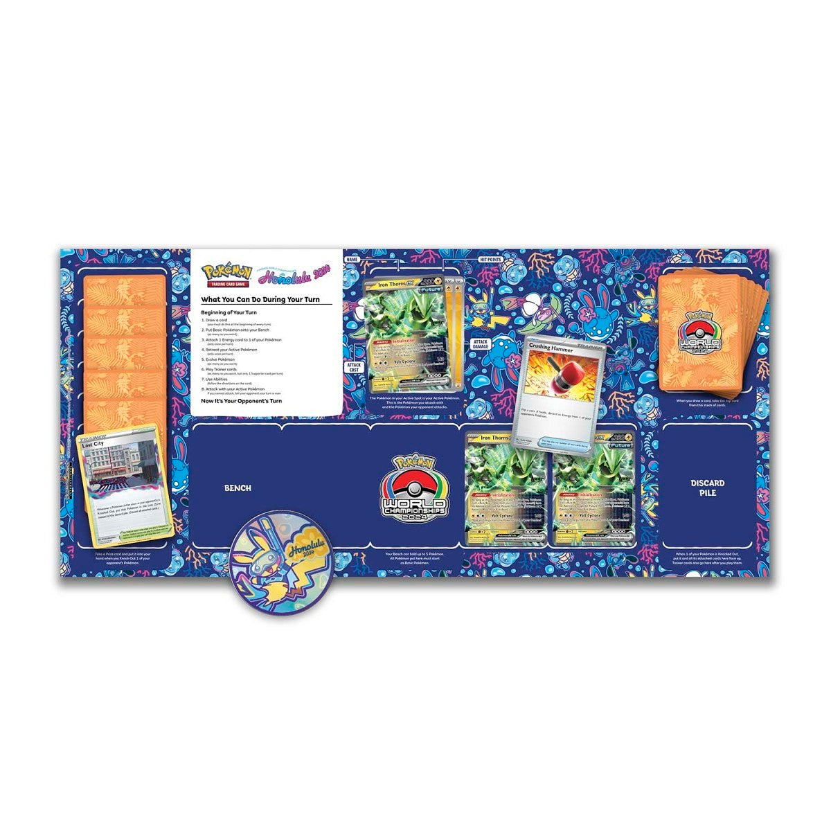 2024 POKÉMON WOLRD CHAMPIONSHIPS DECK - FERNANDO CIFUENTES, CRUSHING THORN