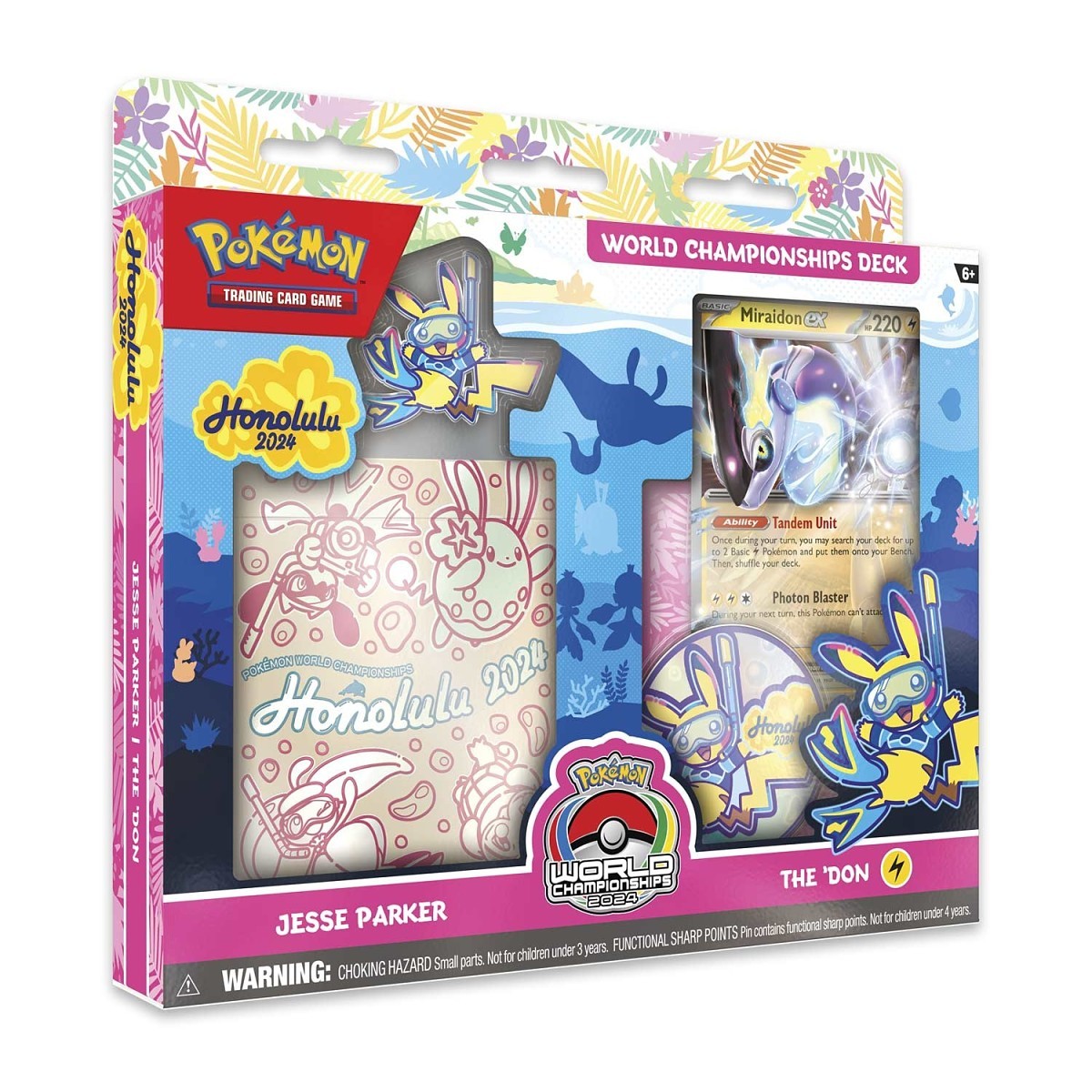 2024 POKÉMON WOLRD CHAMPIONSHIPS DECK - JESSE PARKER, THE 'DON