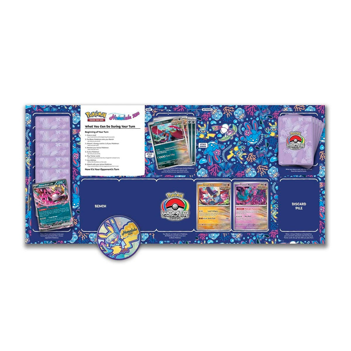 2024 POKÉMON WOLRD CHAMPIONSHIPS DECK - SAKUYA OTA, ANCIENT TOOLBOX