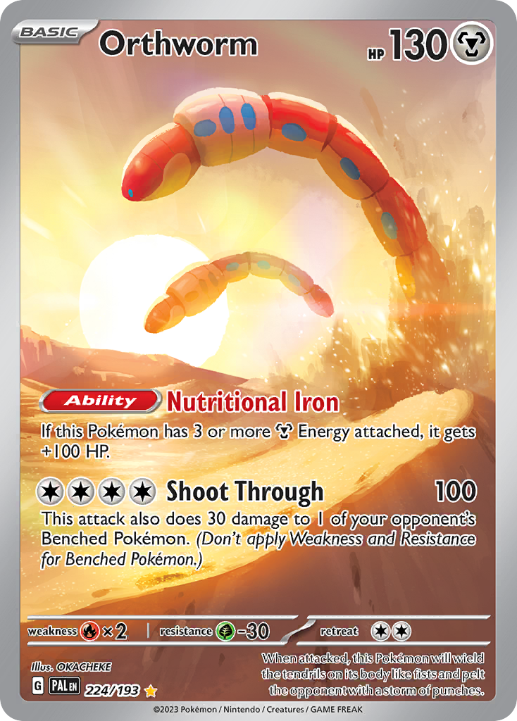 ORTHWORM - 224/193 - PALDEA EVOLVED