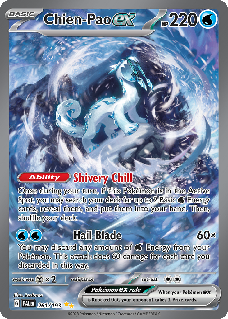 CHIEN-PAO EX - 261/193 - PALDEA EVOLVED