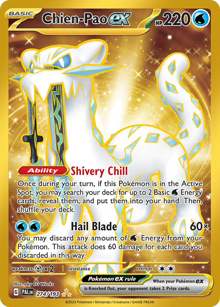 CHIEN-PAO EX - 274/193 - PALDEA EVOLVED