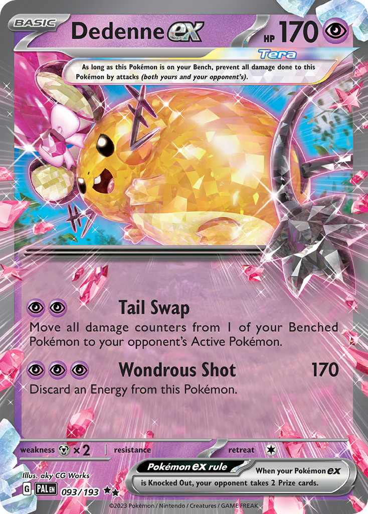 DEDENNE EX - 093/193 - ULTRA RARE