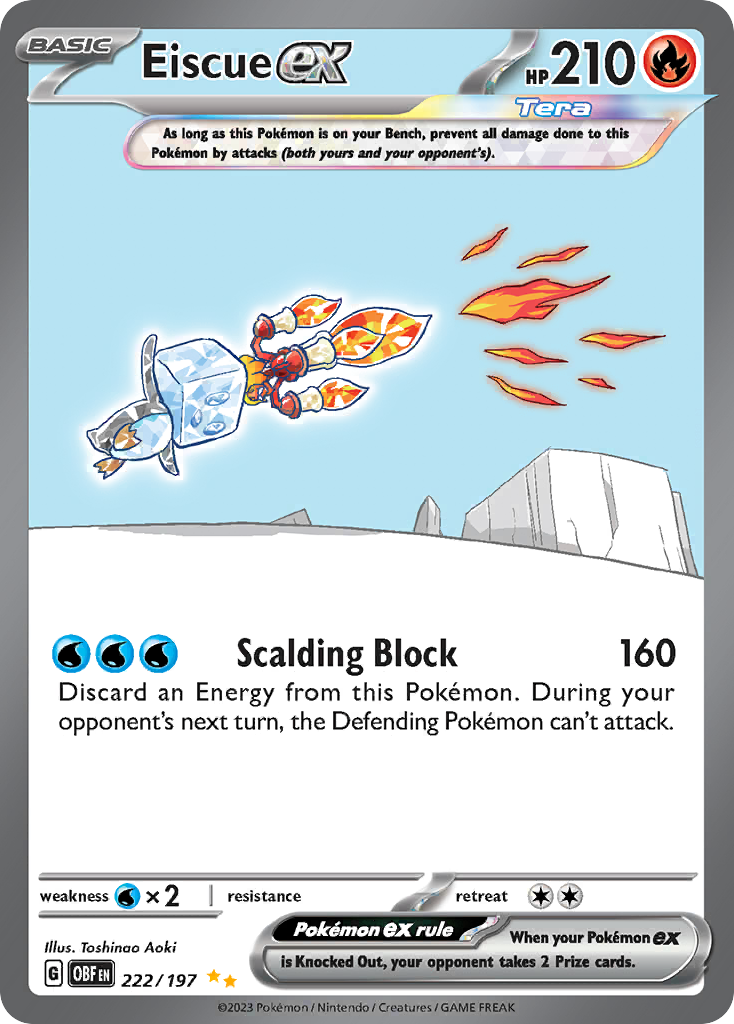 EISCUE EX - 22/197 - OBSIDIAN FLAMES