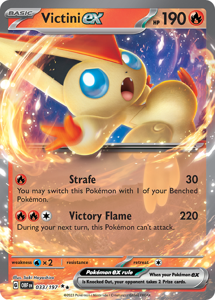 VICTINI EX - 033/197 - ULTRA RARE