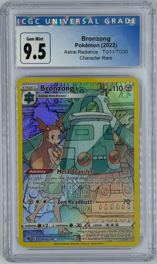 BRONZONG - TG11/TG30 - HOLO RARE - GCG GEM MINT 9.5