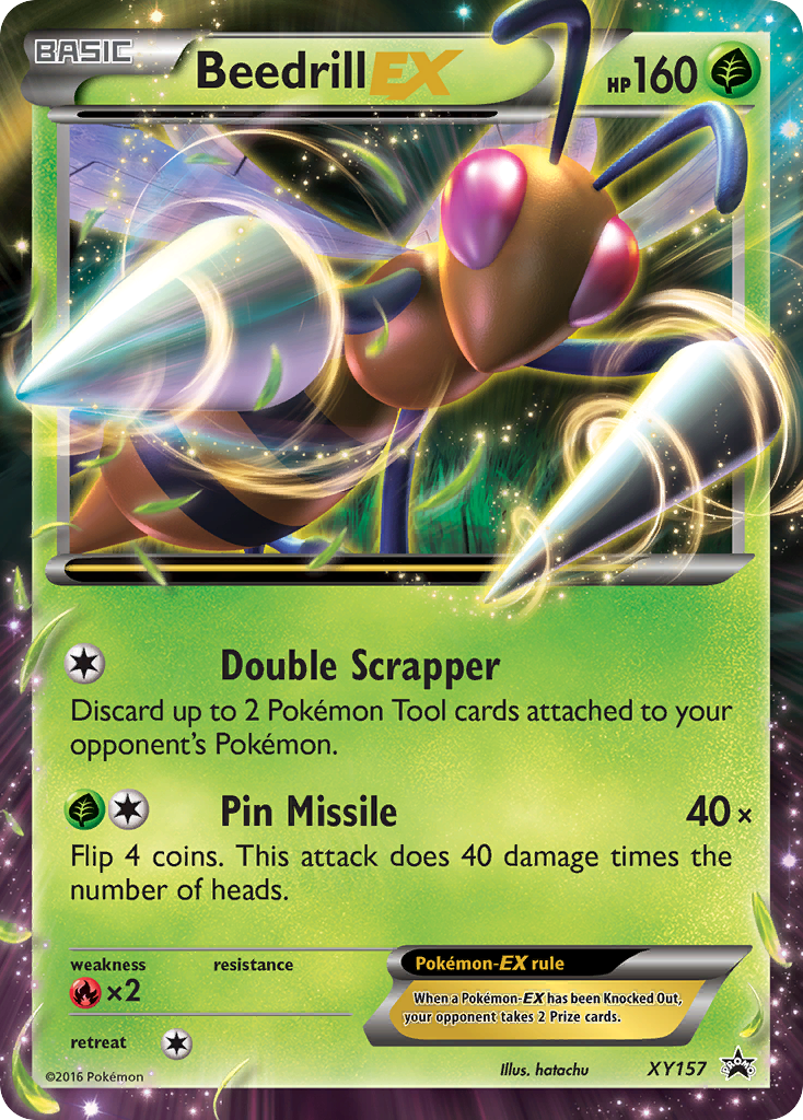 BEEDRILL EX - XY157 - ULTRA RARE PROMO