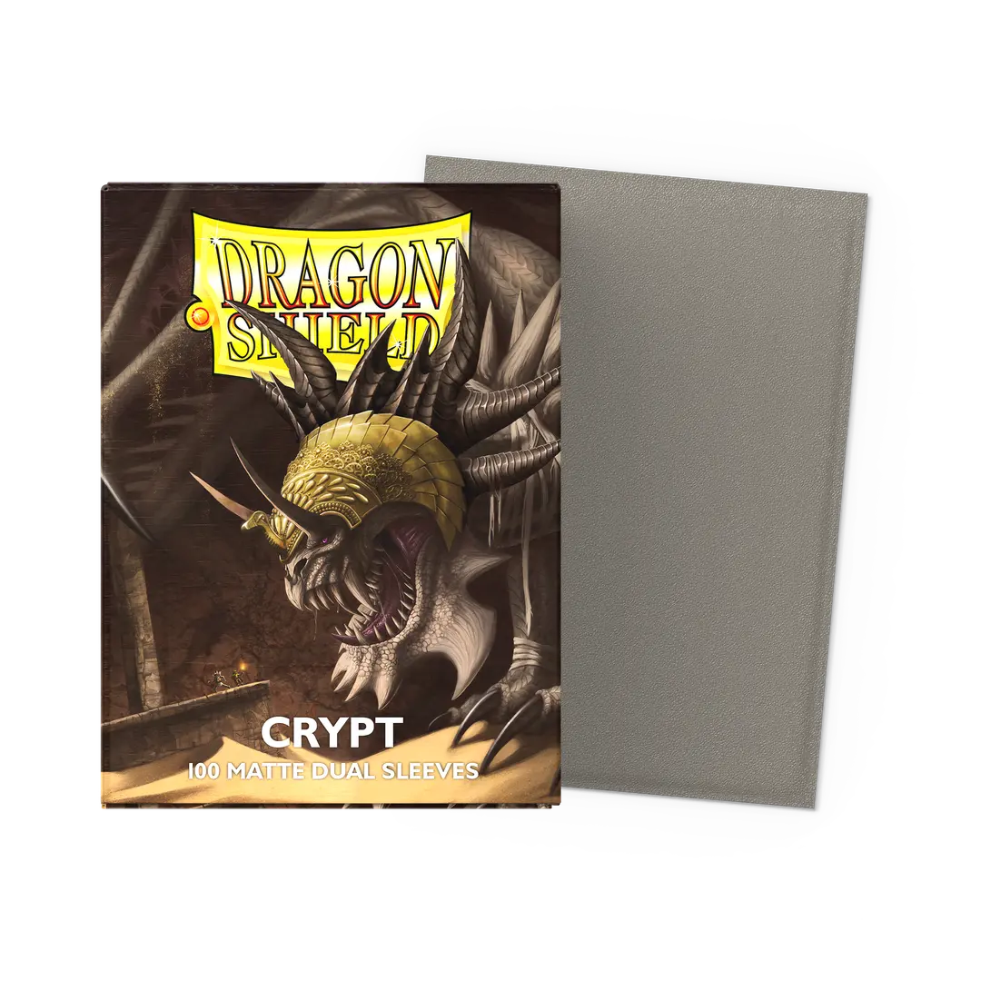 DRAGON SHIELD - CRYPT - STANDARD MATTE DUAL SLEEVES