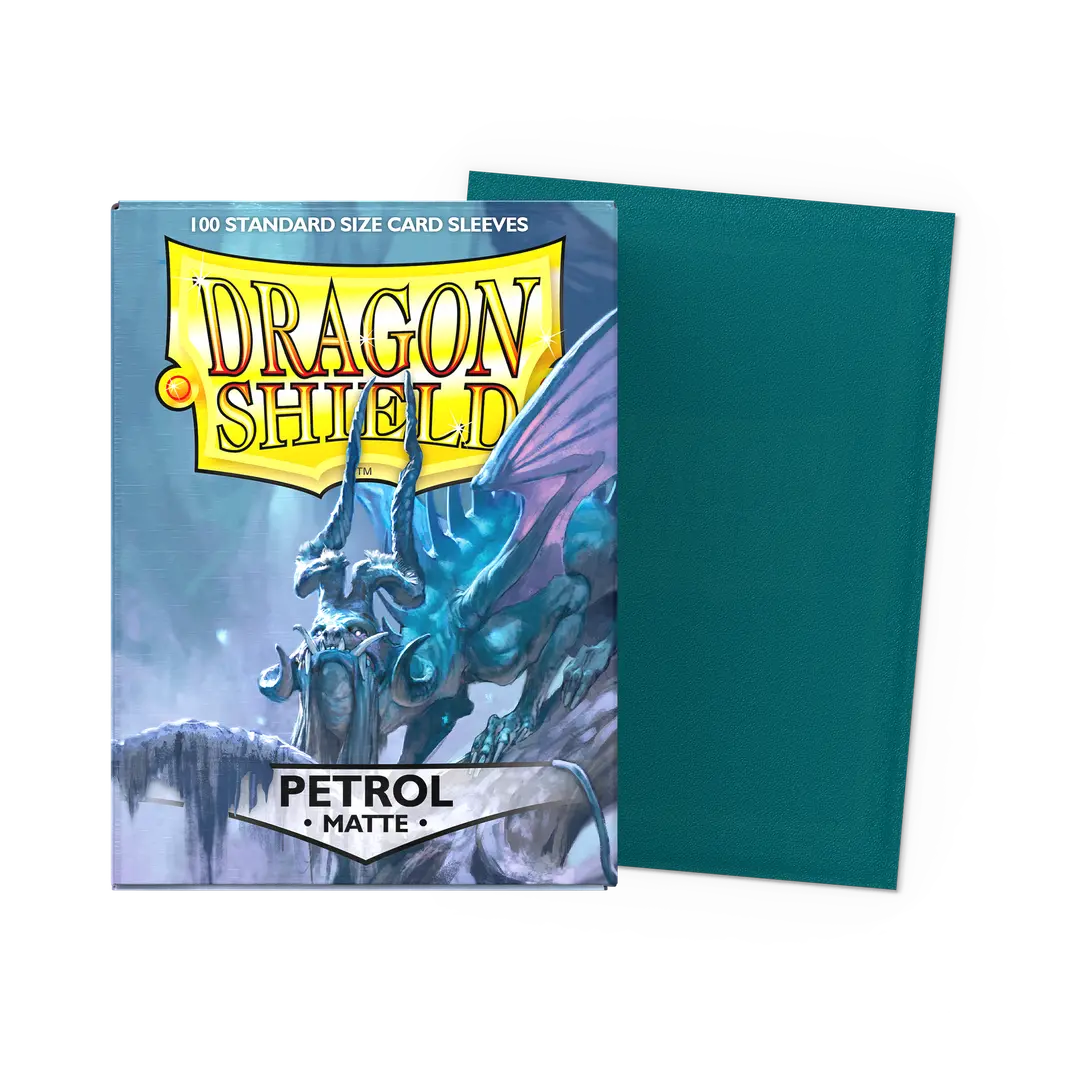 DRAGON SHIELD - PETROL- STANDARD MATTE SLEEVES