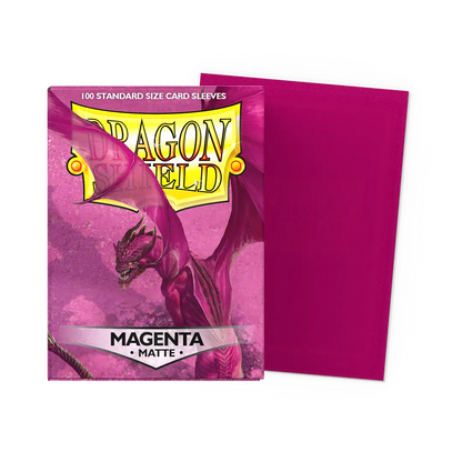 DRAGON SHIELD - MAGENTA - STANDARD MATTE SLEEVES