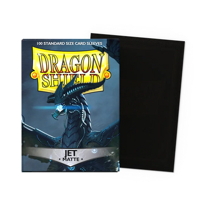 DRAGON SHIELD - JET - STANDART SLEEVES MATTE - 100u