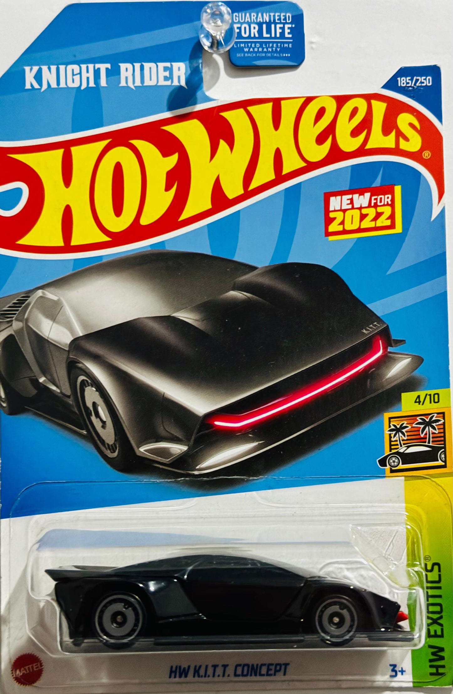 HOT WHEELS 2022 - 185/250 - HW EXOTICS 4/10 - HW K.I.T.T. CONCEPT