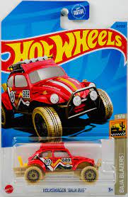 HOT WHEELS 2023 - 241/250 - BAJA BLAZERS 09/10 - TREASURE HUNTS - VOLKSWAGEN "BAJA BUG" - RED