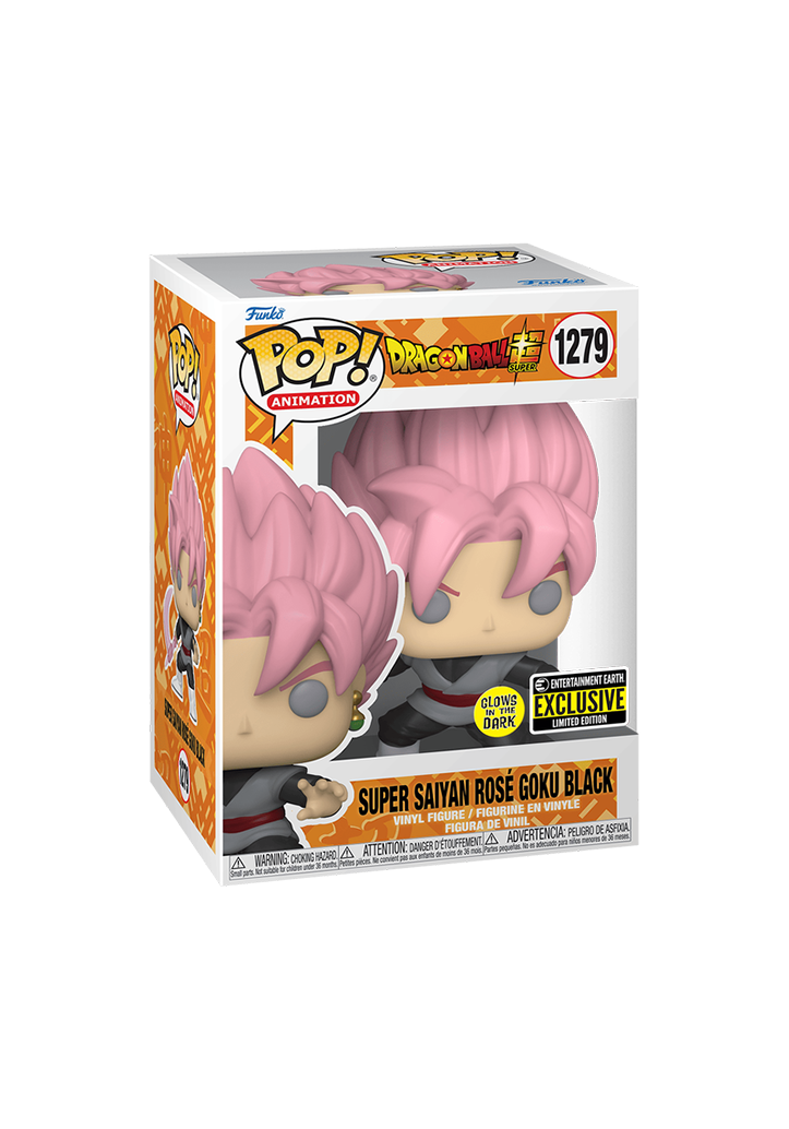 FUNKO POP! - SUPER SAIYAN ROSÉ GOKU BLACK 1279 - GLOWS IN THE DARK