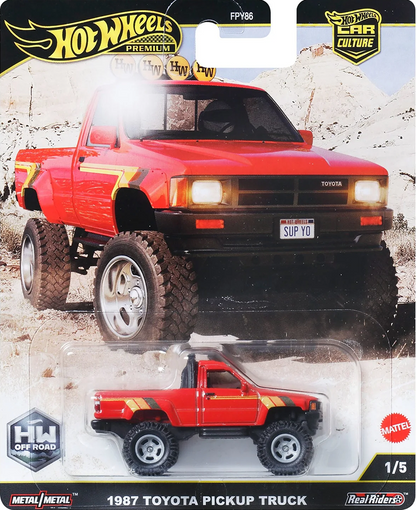 1987 TOYOTA PICKUP TRUCK - HOT WHEELS PREMIUM