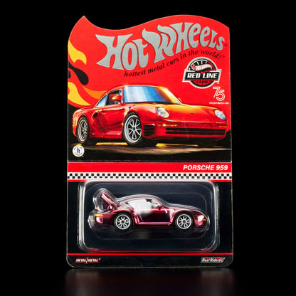 HOT WHEELS - RED LINE CLUB EXCLUSIVE - 1986 PORSCHE 959
