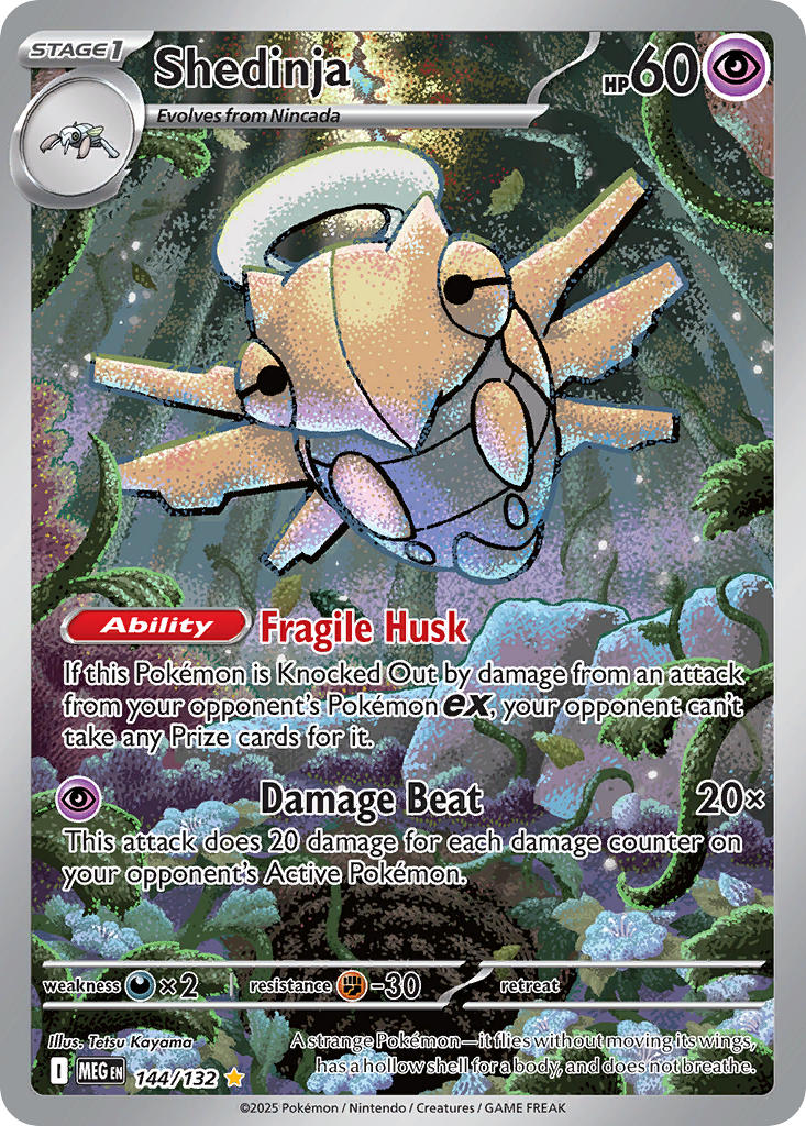 SHEDINJA - 144/132 - MEGA EVOLUTION