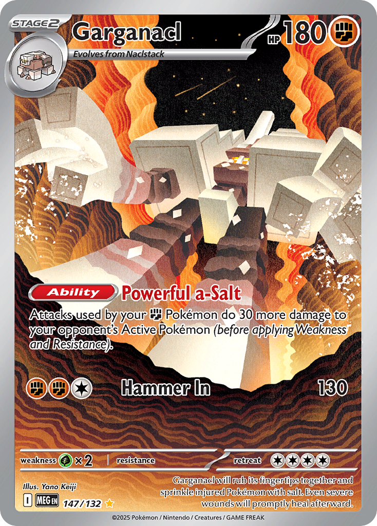 GARGANACL - 147/132 - MEGA EVOLUTION
