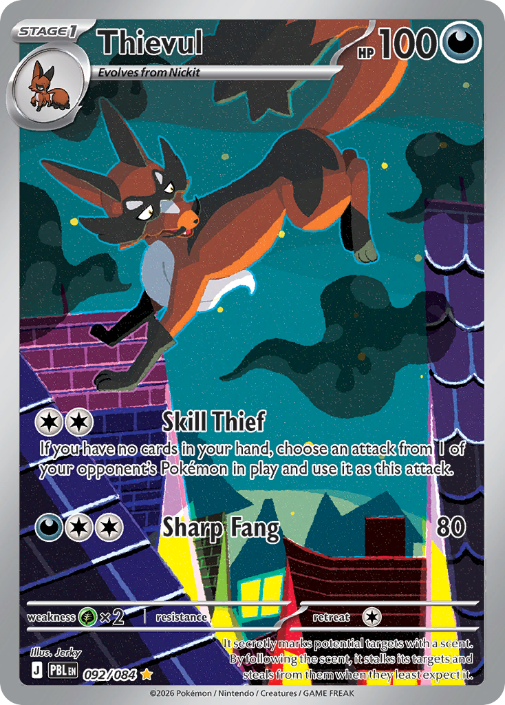 THIEVUL - 092/084 - PITCH BLACK