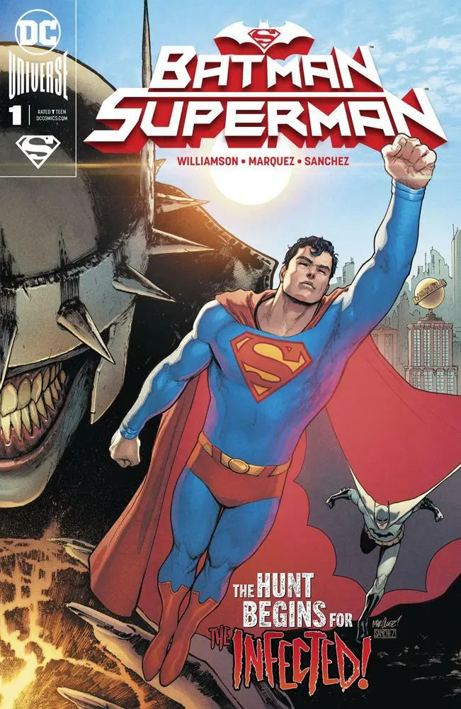 DC CÓMICS - BATMAN/SUPERMAN 1 THE HUNT BEGINS FOR THE INFECTED - INGLÉS