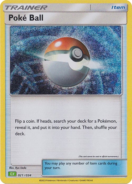 POKE BALL - 021/034 - CLV