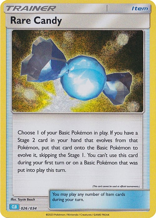 RARE CANDY - 026/034 - CLB