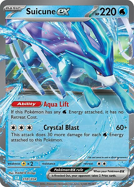SUICUNE EX - 010/034 - CLB