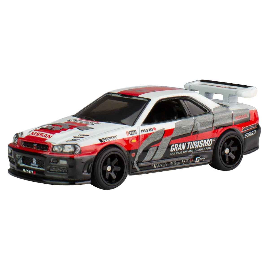 NISSAN SKYLINE GT-R BNR34 GT7 - HOT WHEELS PREMIUM