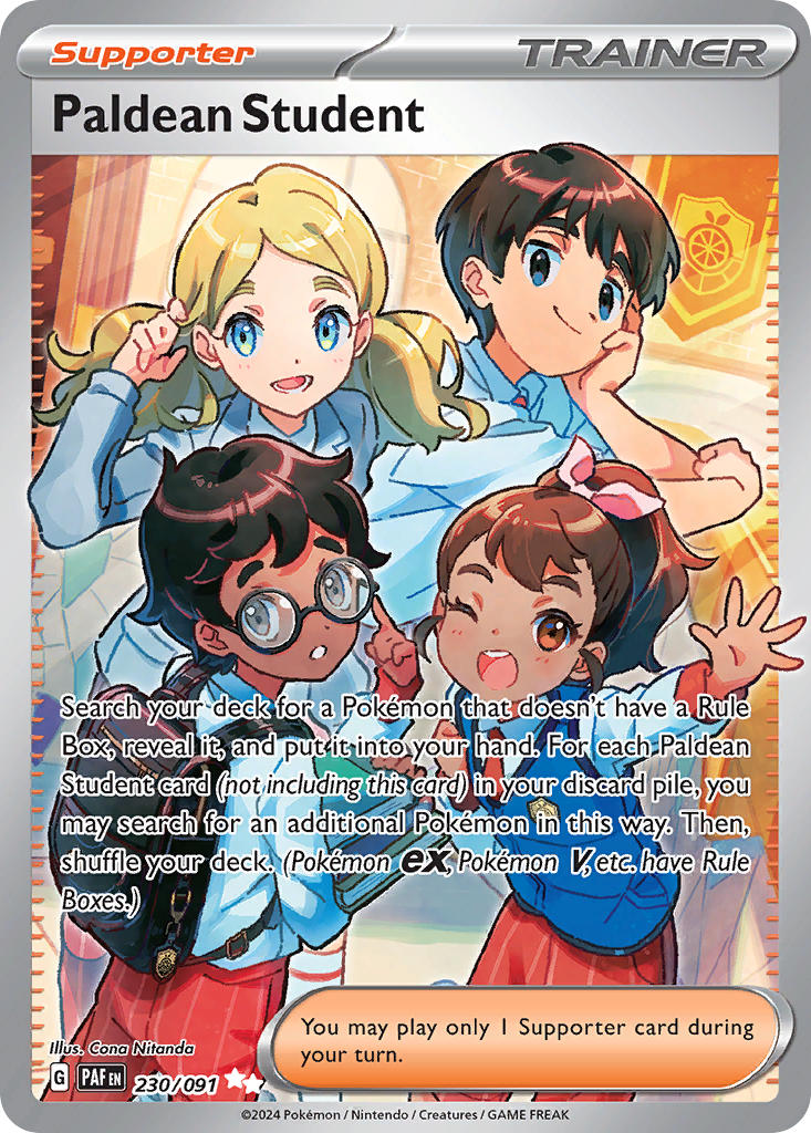 PALDEAN STUDENT - 230/091 - PALDEAN FATES