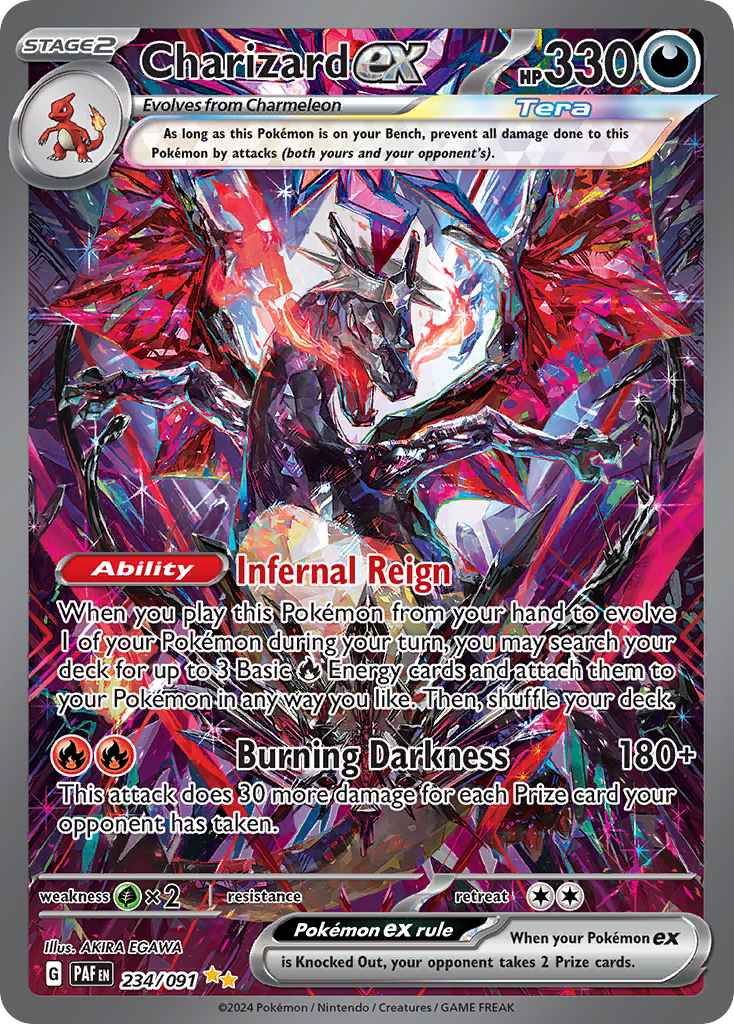 CHARIZARD EX - 234/091 - PALDEAN FATES