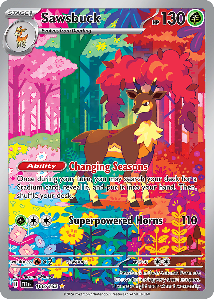 SAWSBUCK - 166/162 - TEMPORAL FORCES