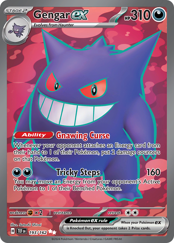 GENGAR EX - 193/162 - TEMPORAL FORCES