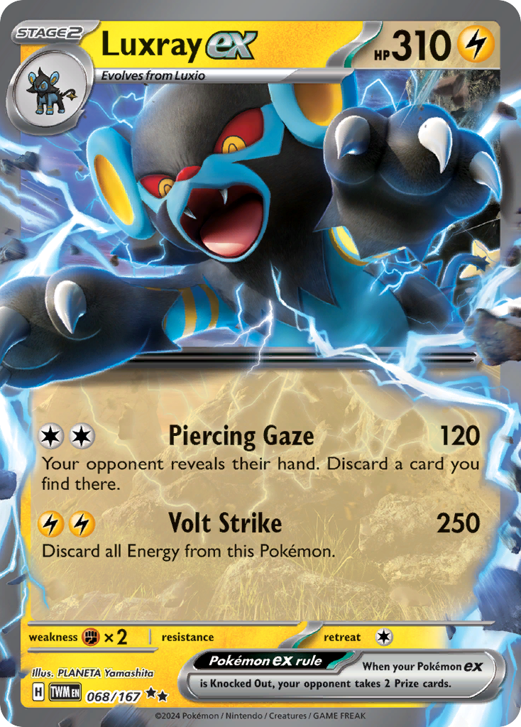 LUXRAY EX - 068/167 - ULTRA RARE