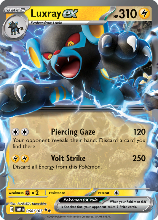 LUXRAY EX - 068/167 - ULTRA RARE