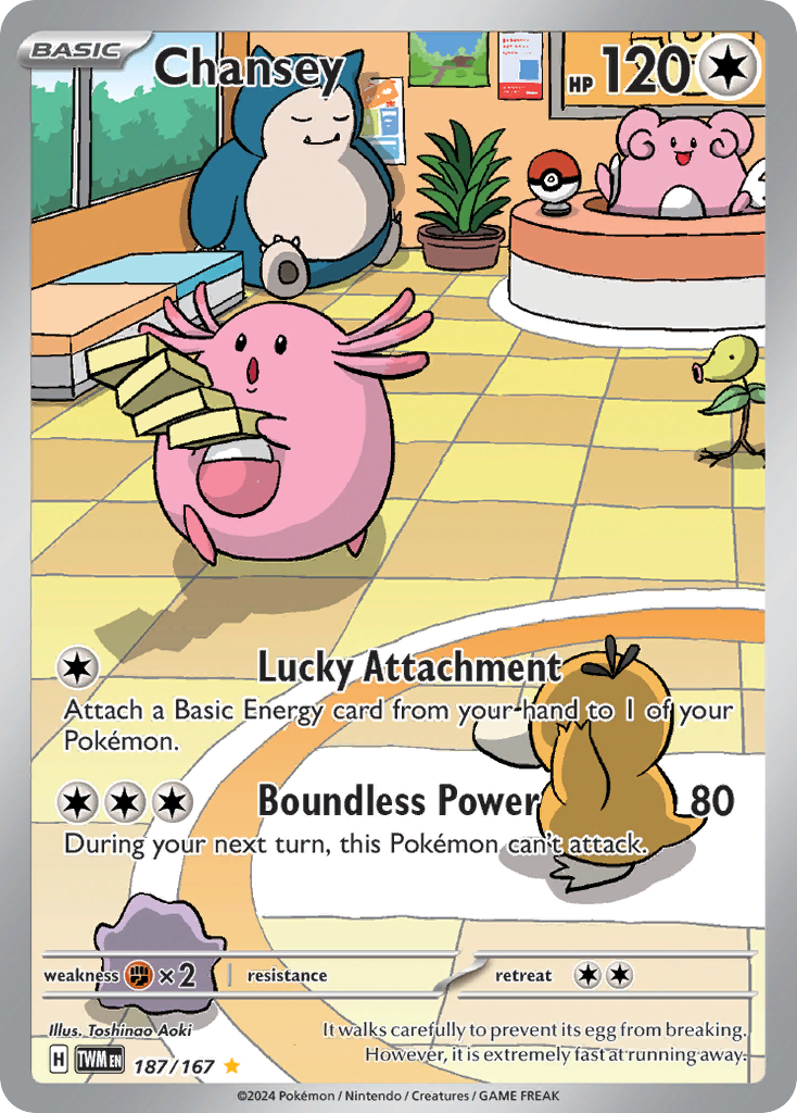 CHANSEY - 187/167 - TWILIGHT MASQUERADE
