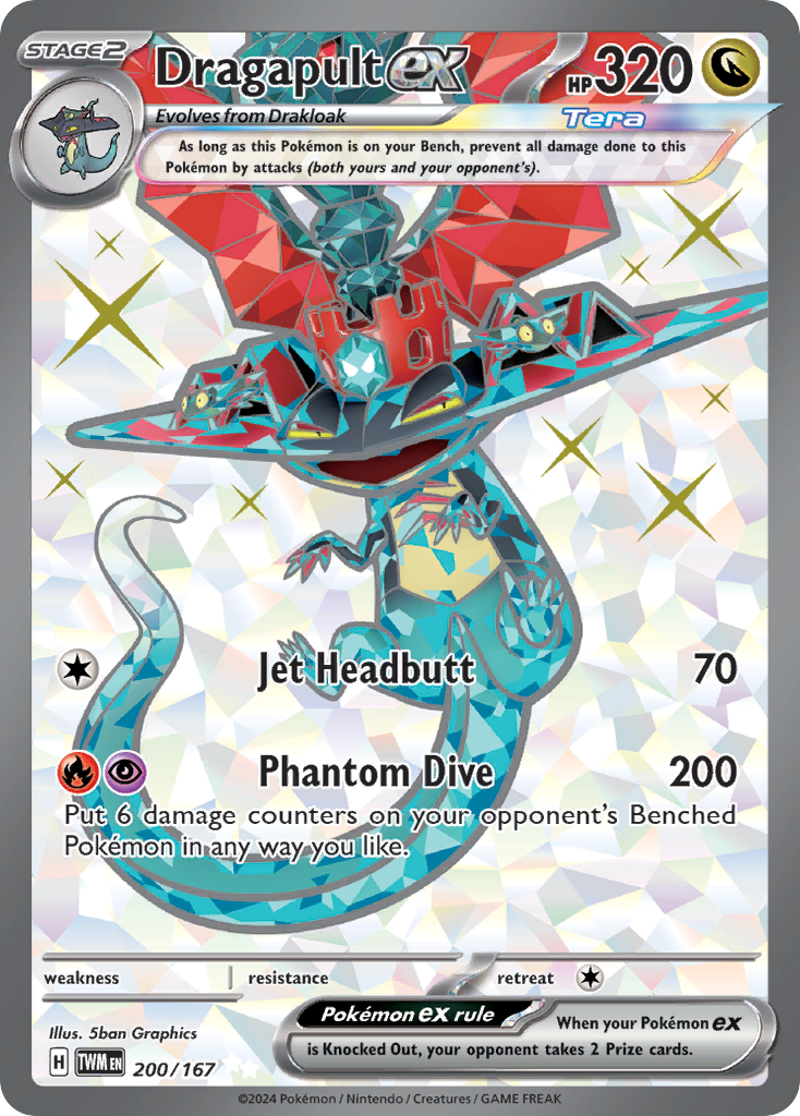DRAGAPULT EX - 200/167 - TWILIGHT MASQUERADE