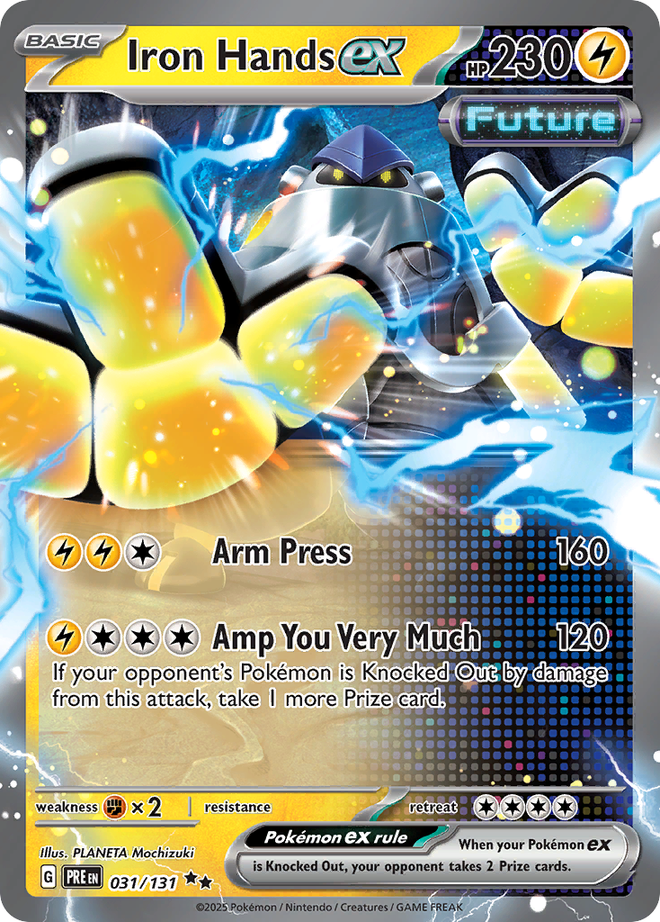 IRON HANDS EX - 031/131 - PRISMATIC EVOLUTIONS
