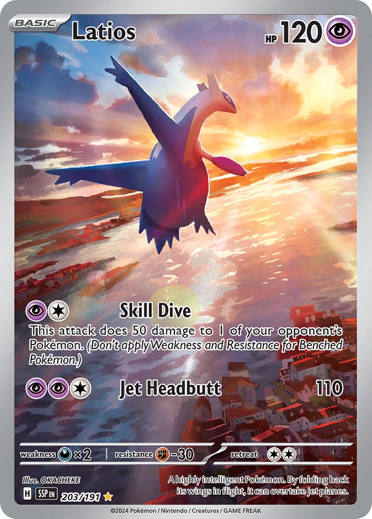 LATIOS - 203/191 - SURGING SPARKS