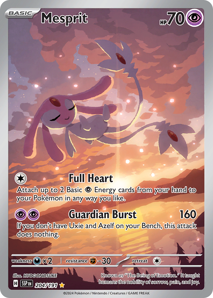 MESPRIT - 204/191 - SURGING SPARKS